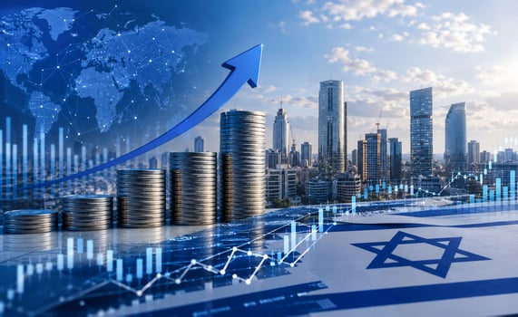 קפיצת מדרגה היסטורית בהשקעות הזרות בישראל / קרדיט: אילוסטרציה – AI