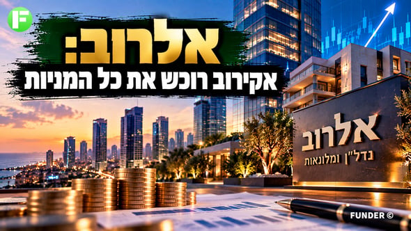 אקירוב מתכנן הצעת רכש מלאה לאלרוב ב-322.41 שקל למניה / קרדיט: אילוסטרציה – AI