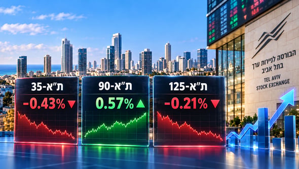 המסחר בבורסה בתל אביב נסגר במגמה מעורבת / קרדיט: אילוסטרציה – AI