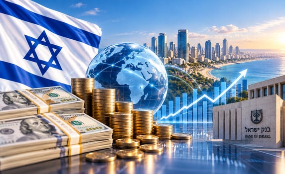 יתרות מטבע החוץ בבנק ישראל / קרדיט: אילוסטרציה – AI