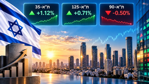 שבוע המסחר המקוצר נפתח בעליות שערים / קרדיט: אילוסטרציה – AI