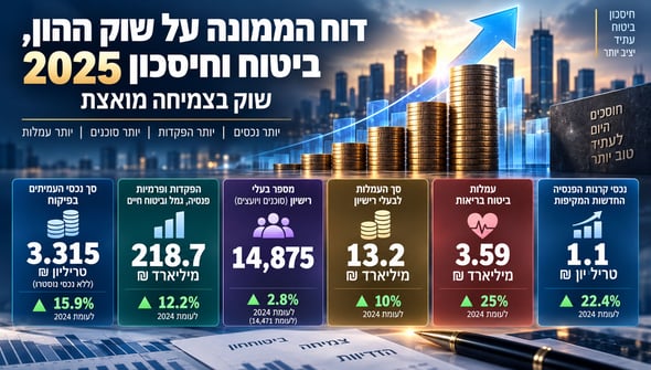 דוח הממונה על שוק ההון לשנת 2025 / קרדיט: אילוסטרציה – AI