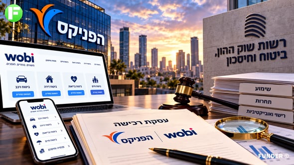 רשות שוק ההון מתנגדת לרכישת וובי בידי אורן מזרח מקבוצת הפניקס / קרדיט: אילוסטרציה – AI