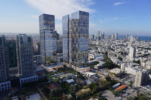 מתחם לנדמרק, אפי נכסים ומליסרון, קרדיט הדמיה: סטודיו 84 