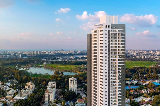 פרויקט Park Tower, קרדיט להדמיה: באדיבות ענב