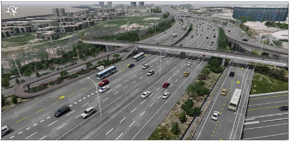 רמות השבים בצרה, קרדיט: נתיבי ישראל (נת״י)