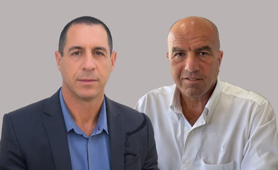 מימין: רונן אלעד, יו״ר אירודרום, צילום עצמי / איציק בילט, מנכ״ל אירודרום, צילום: אולג זלן