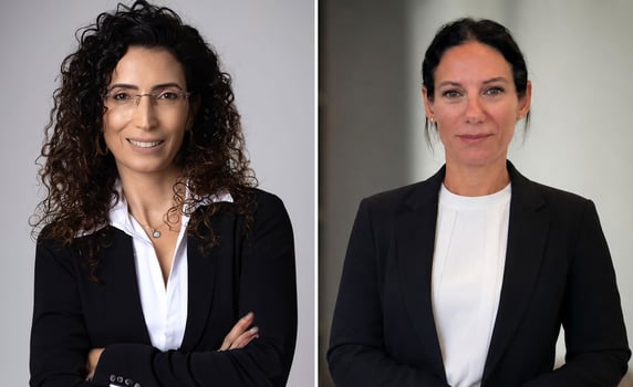 מימין: טל יהודה פלג ואורית גמליאל, צילום: יעל צור