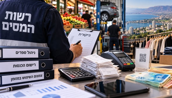 ממצאי ביקורות ניהול ספרים באזור הצפון והשרון / קרדיט: אילוסטרציה – AI