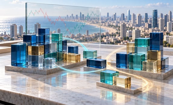 מדדי הבורסה מתחדשים / קרדיט: אילוסטרציה – AI