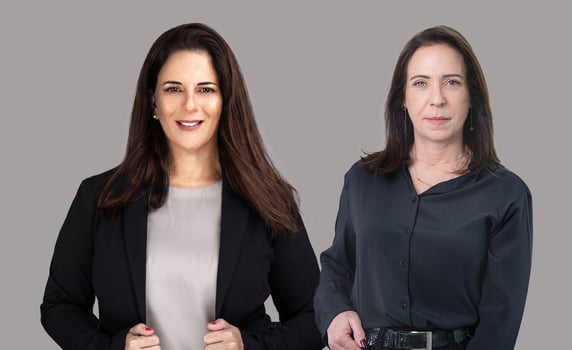 מימין: יפית גריאני, מנכ״לית כאל, צילום: ענבל מרמרי / טוני כהן, צילום: עופר חג׳יוב