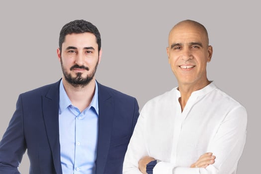מימין: זהר לוי, מנכ״ל אמפא, צילום: סם יצחקוב / יוני חנציס, מנכ״ל קבוצת דוראל, צילום: אפיק גבאי