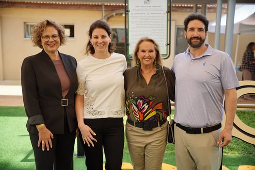 דיוויד אריסון, שרי אריסון, דורין אריסון, ד״ר תמי פורת-פקר, צילום: טל זיגדון