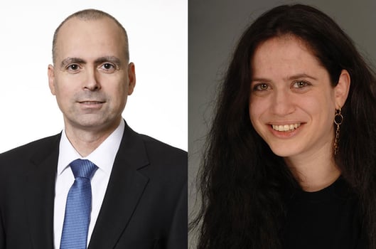 מימין: אפרת בינשטוק, צילום: שיווק Deloitte; יצחק כהן יהונתן, צילום: אורן דאי