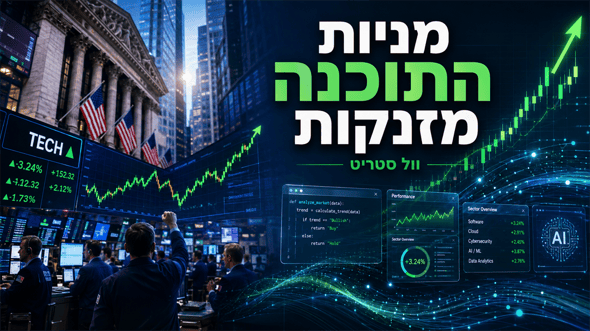 עליות בחברות התוכנה - תמונת אילוסטרציה AI