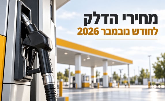 מחירי הדלק לחודש נובמבר 2026 / קרדיט: אילוסטרציה – AI