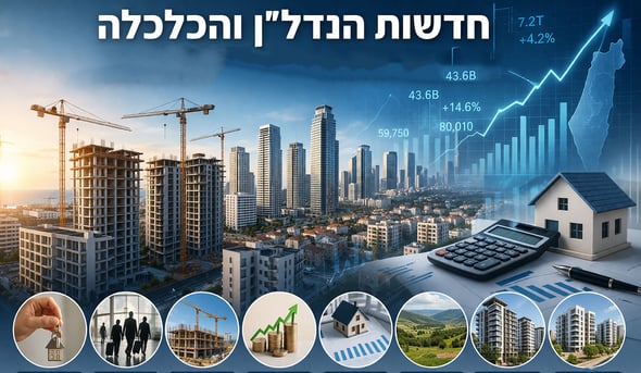 חדשות הנדל״ן והכלכלה / קרדיט: אילוסטרציה – AI