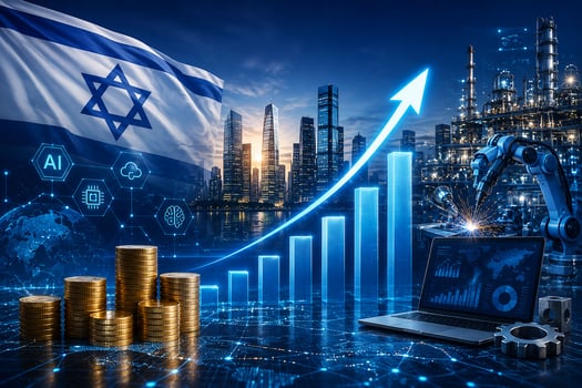 הממשלה אישרה את הצעת האוצר לחיזוק ענפי הייצוא וההייטק / קרדיט: אילוסטרציה – AI