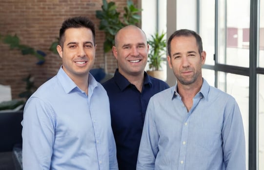 מימין: צפריר יואלי, שחר גרשון ונדב וטנא, צילום: יח״צ