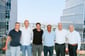מימין: שי מימוני, מנכ״ל משותף אב-גד בעיר, קובי גרדי, שותף-מייסד ברק פיננסים, מיכאל רצון יו״ר אב-גד, ראם רצון מנכ״ל אב-גד, יוסי ברק, שותף-מייסד ברק פיננסים, עודד רצון מהנדס החברה אב-גד, צילום: אייל אפרתי